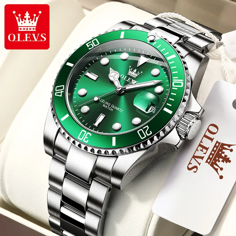 Rolex Watch Datejust - Olevs relógio de quartzo original para
