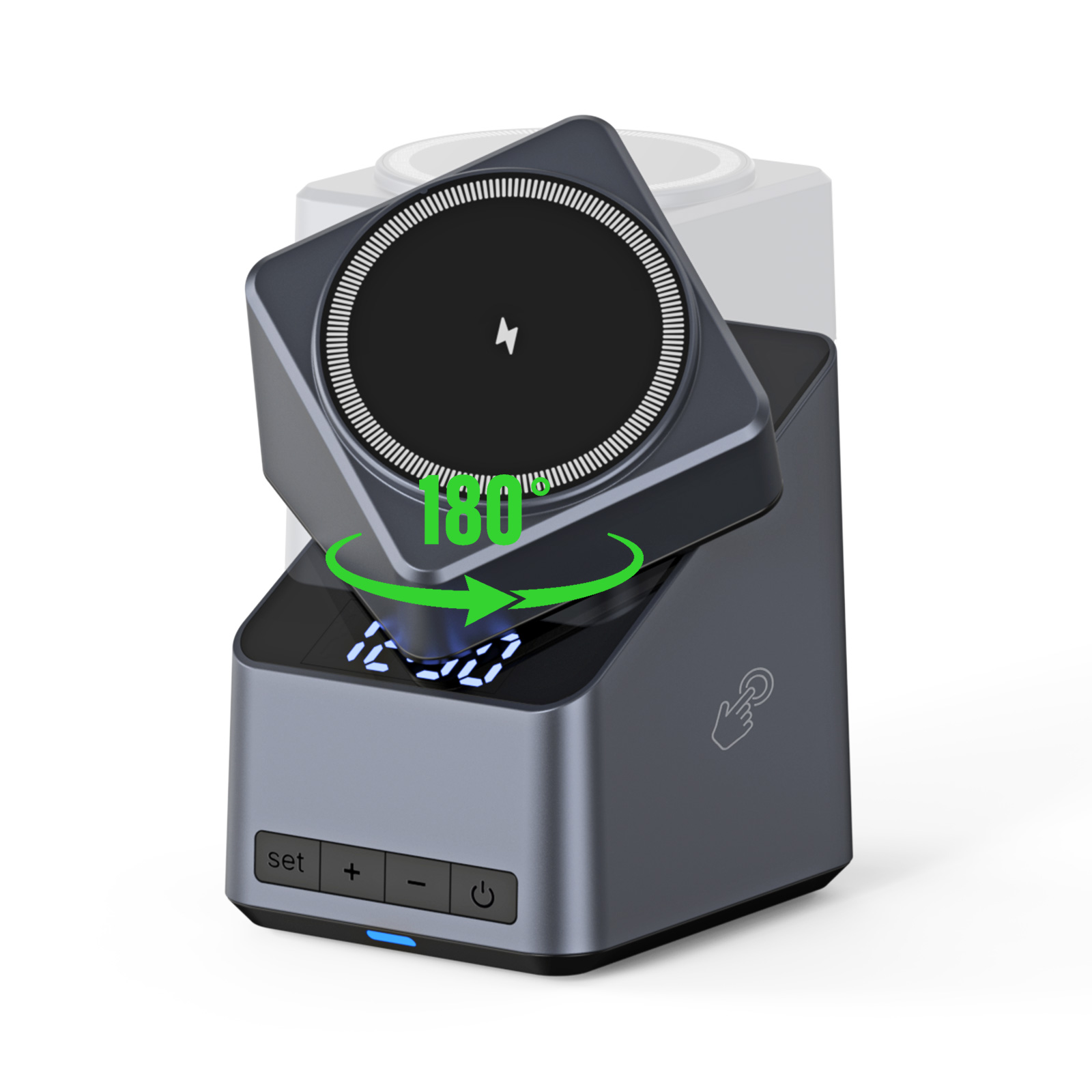 Iwatch Smartwatch - Carregador sem fio magnético 4 em