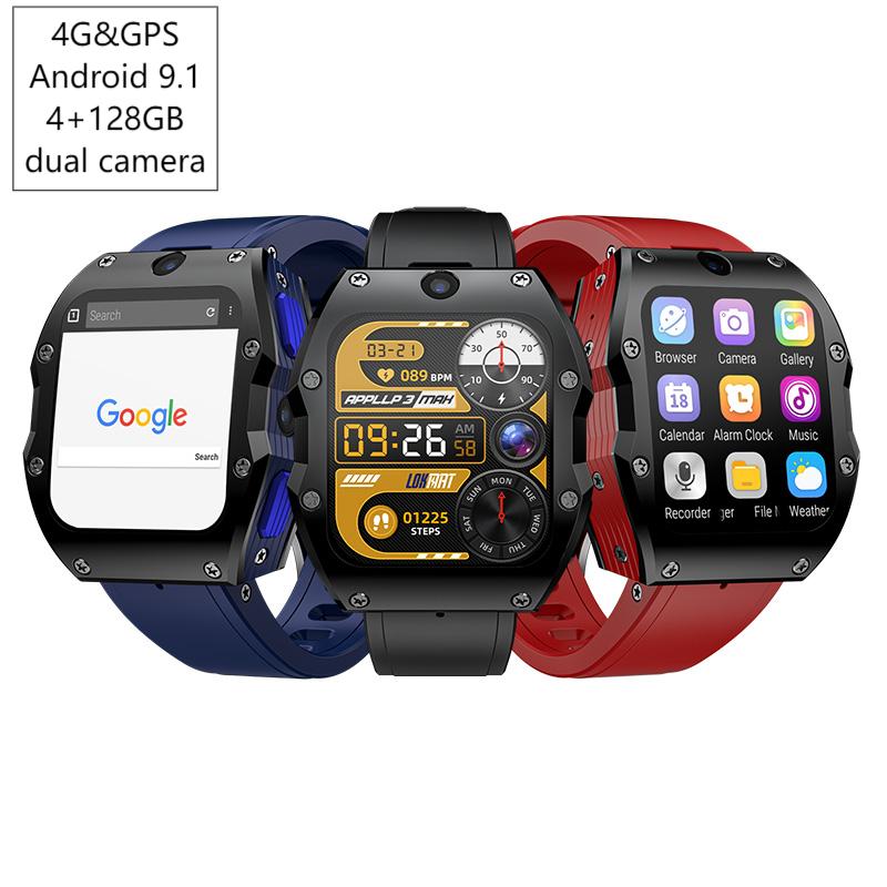 4G Android Smartwatch 4 + 128G - Watch Smartwatch avaliação e preço