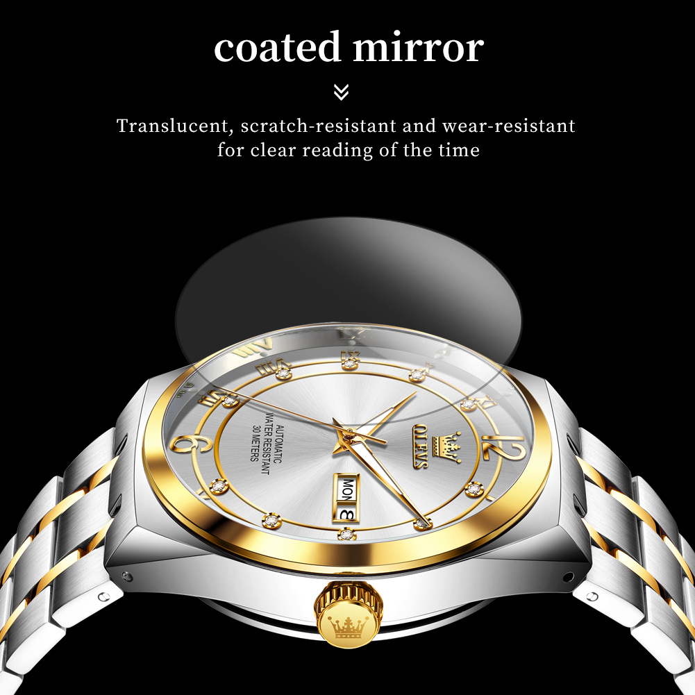 Relógio OLEVS Masculino, Relóg - Rolex Watch Datejust avaliação e preço