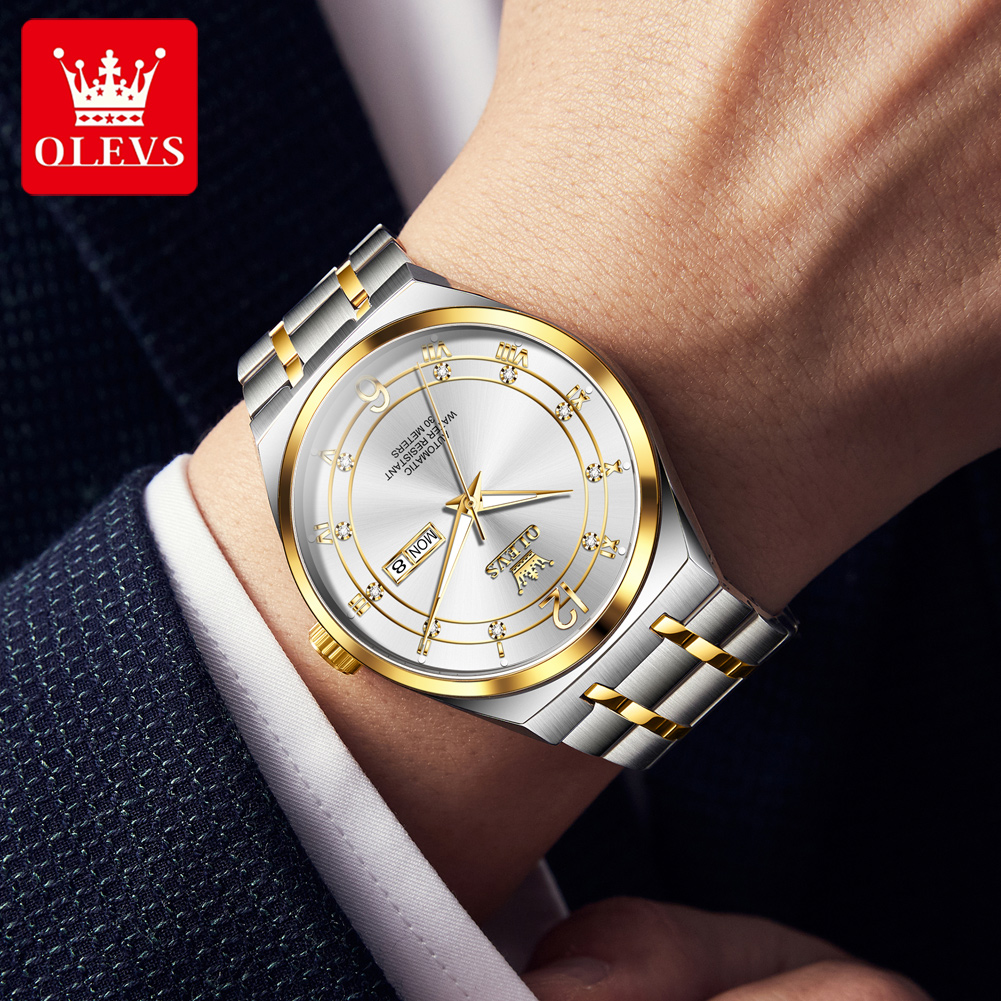 Relógio OLEVS Masculino, Relóg - Rolex Watch Datejust avaliação e preço