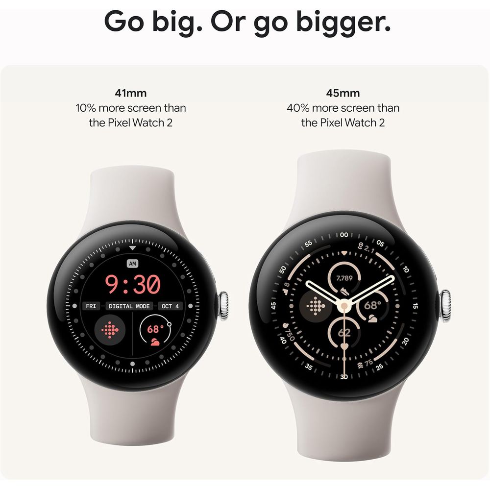 Pixel Watch 3 (45mm) 2024 el - - Smartwatch El avaliação e preço